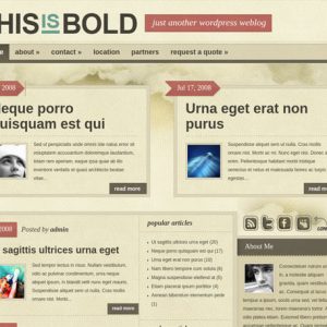 Bold - ElegantThemes