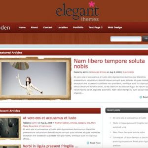 theme wooden - elegantthemes