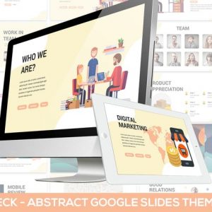 Abstract Pitchdeck - Google Slides Template