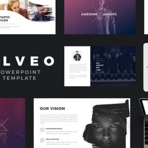 Alveo Minimal Powerpoint Presentation Template