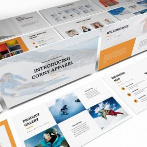 Apparel Product Launching Powerpoint Template