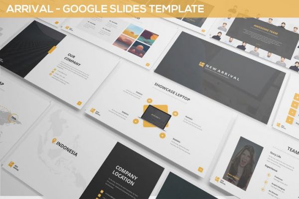 Arrival Google Slides Simple Theme