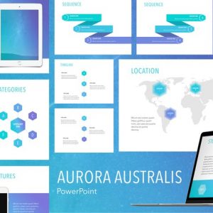 Aurora Australis PowerPoint Template