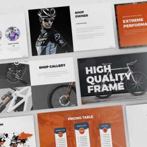 Bicycle Powerpoint Presentation Template