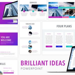 Brilliant Ideas PowerPoint Template