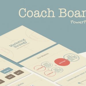 Coach Board PowerPoint Template