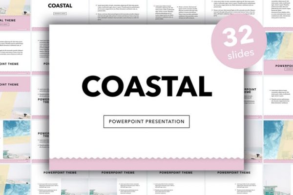 Coastal PowerPoint Template