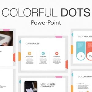 Colorful Dots PowerPoint Template