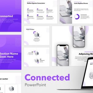 Connected PowerPoint Template