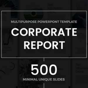 Corporate Report PowerPoint Template