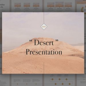 Desert PowerPoint Tempate