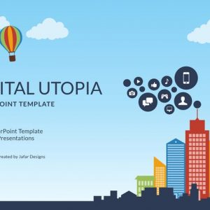 Digital Utopia PowerPoint Template