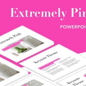 Extremely Pink Powerpoint Template