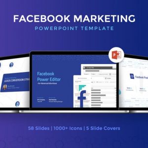 Facebook Marketing Powerpoint Template