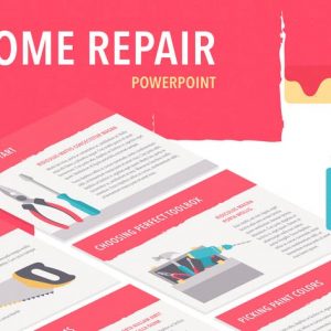 Flat Tools PowerPoint Template