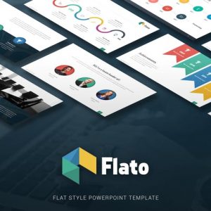 Flato - Flat Multipurpose Powerpoint Template