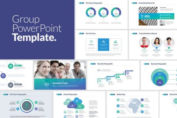 Group PowerPoint Template