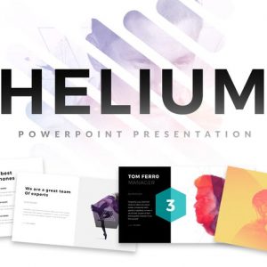 Helium Minimal Powerpoint Template