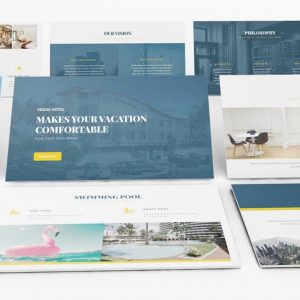 Hotel Vegas Powerpoint Template