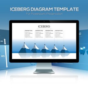 Iceberg Diagram Powerpoint Template