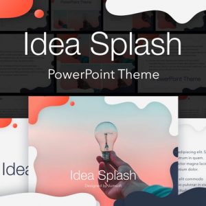 Idea Splash PowerPoint Template