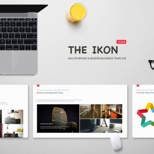 Ikon Multipurpose Powerpoint Template