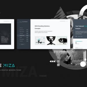 Miza Clean & Business Template