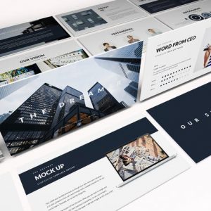 Modern Construction Powerpoint Template