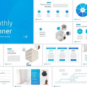 Monthly Planner PowerPoint Template