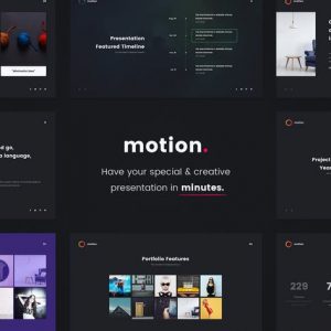 MOTION - Creative Powerpoint Template