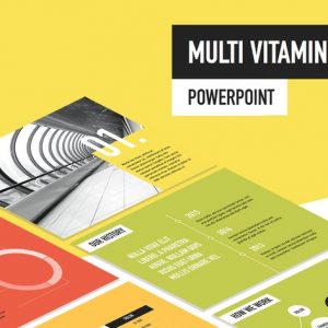 Multi Vitamin PowerPoint Template