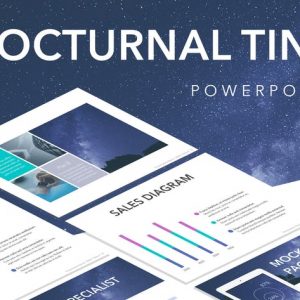 Nocturnal Tint PowerPoint Template