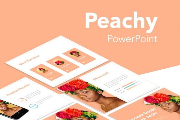 Peachy PowerPoint Template