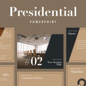 Presidential PowerPoint Template