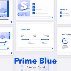 Prime Blue PowerPoint Template