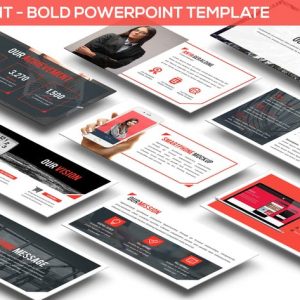 Redlight - Bold Powerpoint Template