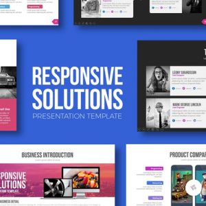 Responsive Solutions Powerpoint Template