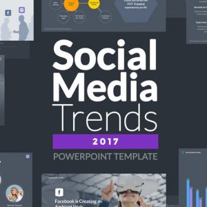 Social Media Trends 2017 - Powerpoint Template