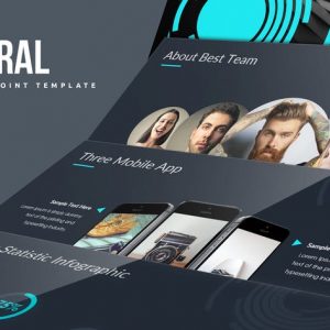 Spiral Powerpoint Template