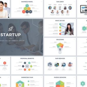 Startup Pitch Deck PowerPoint Template