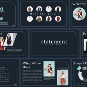 Statement - Powerpoint Template