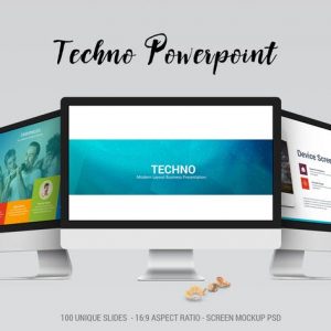 Techno Modern Powerpoint