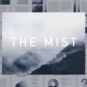 The Mist PowerPoint Template