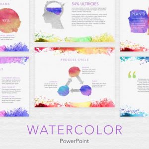 Watercolor PowerPoint Template