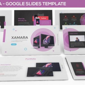 XAMARA - Technology Google Slides Template