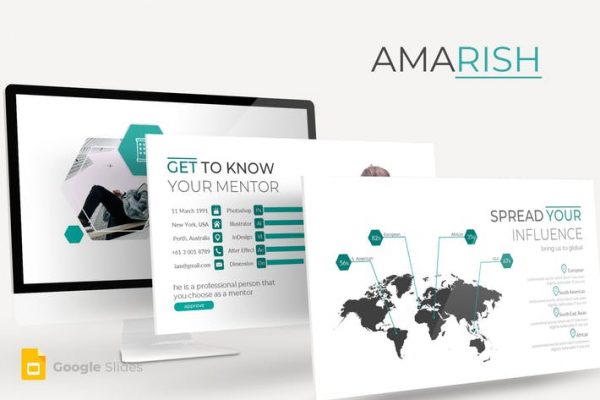 Amarish - Google Slides Template