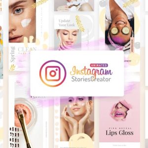 Animated Instagram Stories Creator - Powerpoint