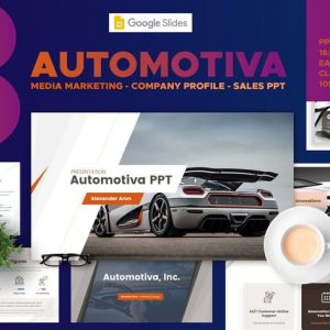 Automotive Media Marketing - Google Slides