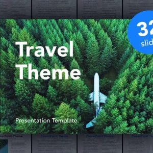 Avid Traveler PowerPoint Template