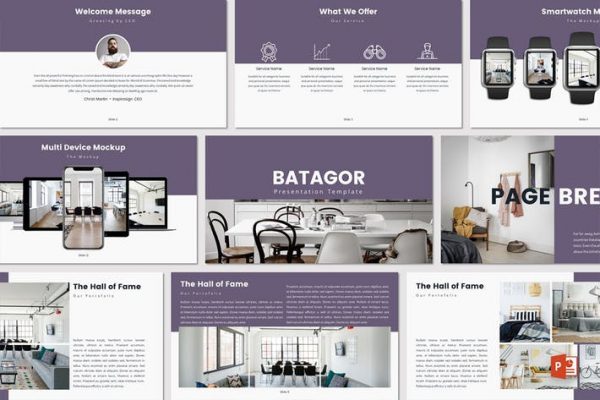 BATAGOR - Powerpoint Template